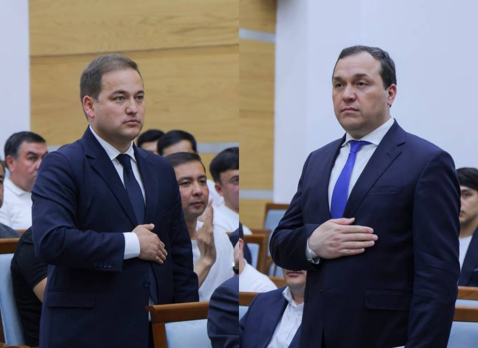 Тошкент шаҳар ҳокимига икки ўринбосар тайинланди